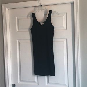 Black pencil dress